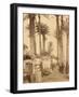 Arabic Village Along the Nile (Egypt)-Felix Bonfils-Framed Photographic Print