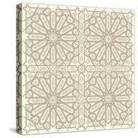 Arabic Vintage Seamless Ornament for Background Design-Ataly-Stretched Canvas