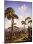 Arabs and Camels in Wooded Landscape-Prosper Georges Antoine Marilhat-Mounted Giclee Print