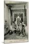 Arabs at a Water Fountain in Algiers, Algeria-null-Mounted Photographic Print