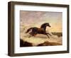 Arabs Chasing a Loose Arab Horse in an Eastern Landscape-John Frederick Herring I-Framed Giclee Print