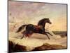 Arabs Chasing a Loose Arab Horse in an Eastern Landscape-John Frederick Herring I-Mounted Giclee Print
