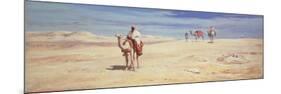 Arabs in the Desert-Frederick Goodall-Mounted Giclee Print