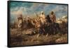 Arabs, Late 19th Century-Adolf Schreyer-Framed Stretched Canvas