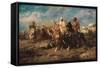 Arabs, Late 19th Century-Adolf Schreyer-Framed Stretched Canvas