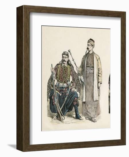 Arabs, Lebanon 19C-null-Framed Art Print