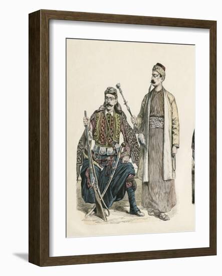 Arabs, Lebanon 19C-null-Framed Art Print