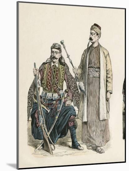 Arabs, Lebanon 19C-null-Mounted Art Print