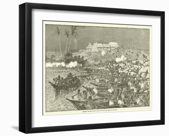 Arabs Massacring Manyuemas on the Lualaba-null-Framed Giclee Print