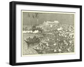 Arabs Massacring Manyuemas on the Lualaba-null-Framed Giclee Print