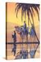 Arabs on Camels Along the Nile-null-Stretched Canvas