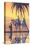 Arabs on Camels Along the Nile-null-Stretched Canvas