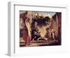 Arabs Playing Chess, 1847-49-Eugene Delacroix-Framed Giclee Print