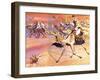 Arabs Pouring across the Desert to Kill Mohamed-Mcbride-Framed Giclee Print