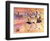 Arabs Pouring across the Desert to Kill Mohamed-Mcbride-Framed Giclee Print