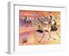 Arabs Pouring across the Desert to Kill Mohamed-Mcbride-Framed Giclee Print