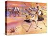 Arabs Pouring across the Desert to Kill Mohamed-Mcbride-Stretched Canvas