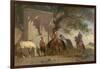 Arabs Watering their Horses-Eugene Fromentin-Framed Giclee Print