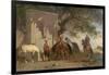 Arabs Watering their Horses-Eugene Fromentin-Framed Giclee Print