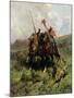 Arabs with a Falcon-Alberto Pasini-Mounted Giclee Print