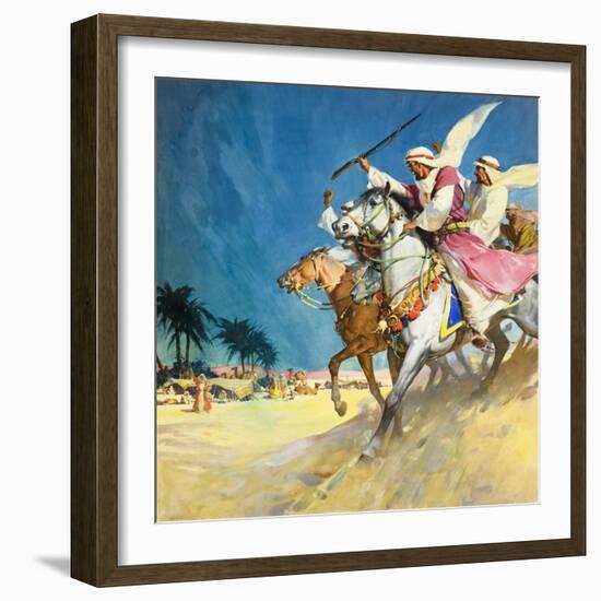 Arabs-McConnell-Framed Giclee Print