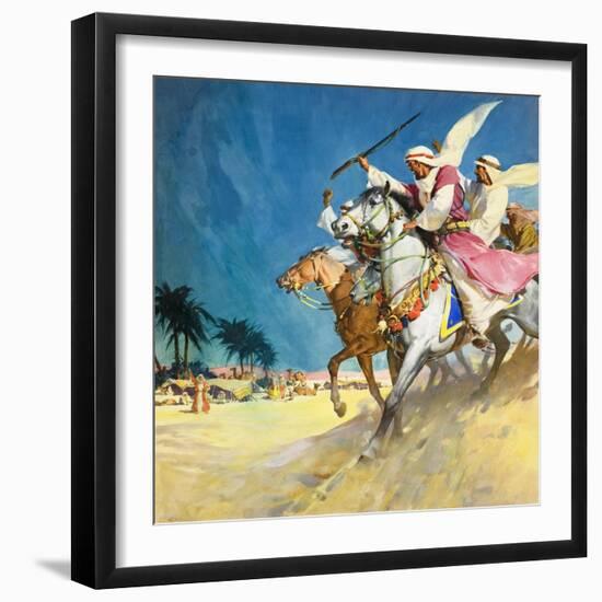 Arabs-McConnell-Framed Giclee Print