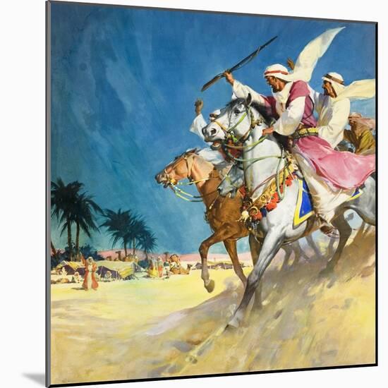 Arabs-McConnell-Mounted Giclee Print