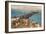 Aracachon, Pier and Beach, France-null-Framed Art Print