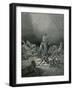 Arachne, from the 12th Canto of Dante's "Purgatory"-Gustave Doré-Framed Giclee Print