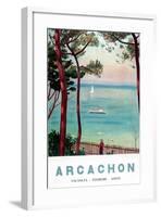 Arachon France-null-Framed Giclee Print