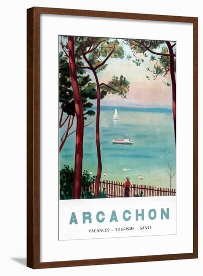 Arachon France-null-Framed Giclee Print