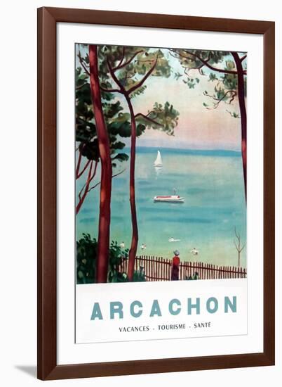 Arachon France-null-Framed Giclee Print