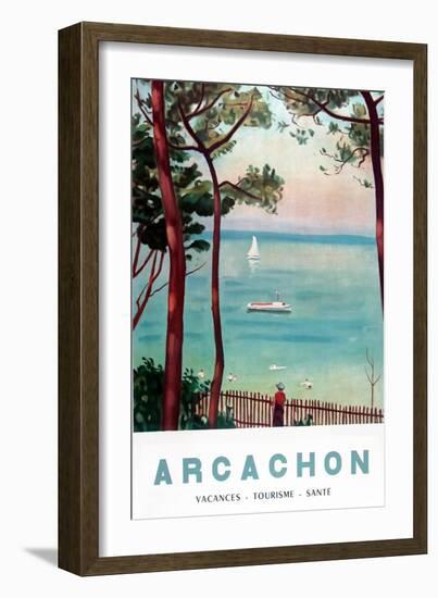 Arachon France-null-Framed Premium Giclee Print