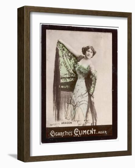 Aragon a Spanish Dancer-null-Framed Photographic Print