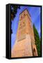 Aragon Teruel Torre De San Martin Mudejar UNESCO Heritage in Spain-holbox-Framed Stretched Canvas