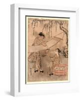 Araihari-Suzuki Harunobu-Framed Giclee Print