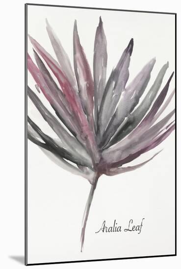 Aralia Leaf-Aimee Wilson-Mounted Art Print