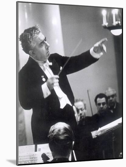 Aram Khachaturian, Soviet-Armenian Composer, 1960S-null-Mounted Giclee Print