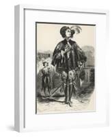 Aramis, Illustration from Three Musketeers-Alexandre Dumas-Framed Giclee Print