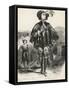 Aramis, Illustration from Three Musketeers-Alexandre Dumas-Framed Stretched Canvas