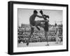 Arann Reongchai and Prasong Chaimeeboon Beginning a Match of a Muay Thai Boxinig-Jack Birns-Framed Photographic Print