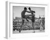 Arann Reongchai and Prasong Chaimeeboon Beginning a Match of a Muay Thai Boxinig-Jack Birns-Framed Photographic Print