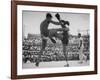 Arann Reongchai and Prasong Chaimeeboon Beginning a Match of a Muay Thai Boxinig-Jack Birns-Framed Photographic Print