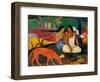 Arara (Jokes)-Paul Gauguin-Framed Art Print