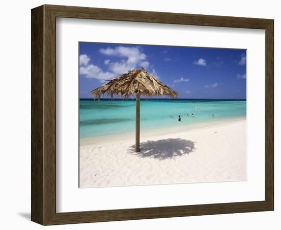 Arashi Beach, Aruba, West Indies, Dutch Caribbean, Central America-Sergio Pitamitz-Framed Photographic Print