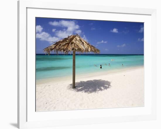 Arashi Beach, Aruba, West Indies, Dutch Caribbean, Central America-Sergio Pitamitz-Framed Photographic Print