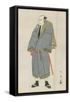 Arashi Ryuzo as Heiemon, 1795-Katsukawa Shun'ei-Framed Stretched Canvas