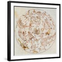 Aratus's Constellations-Science Source-Framed Giclee Print