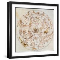 Aratus's Constellations-Science Source-Framed Giclee Print