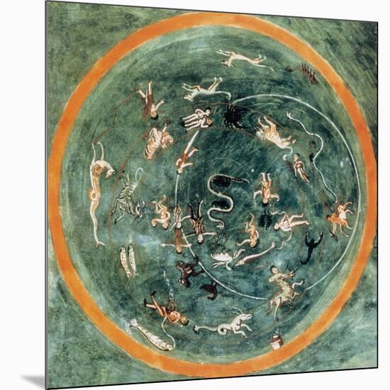 Aratus's Constellations-Science Source-Mounted Giclee Print